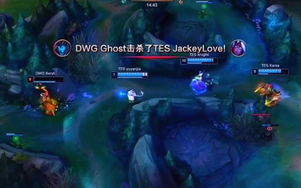  JackeyLove连续五场比赛得分超过关键助攻，DWG挑战极限！